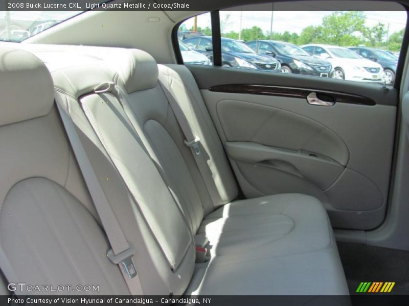 Light Quartz Metallic / Cocoa/Shale 2008 Buick Lucerne CXL