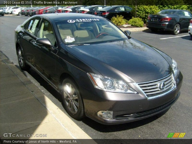 Truffle Brown Mica / Parchment 2010 Lexus ES 350