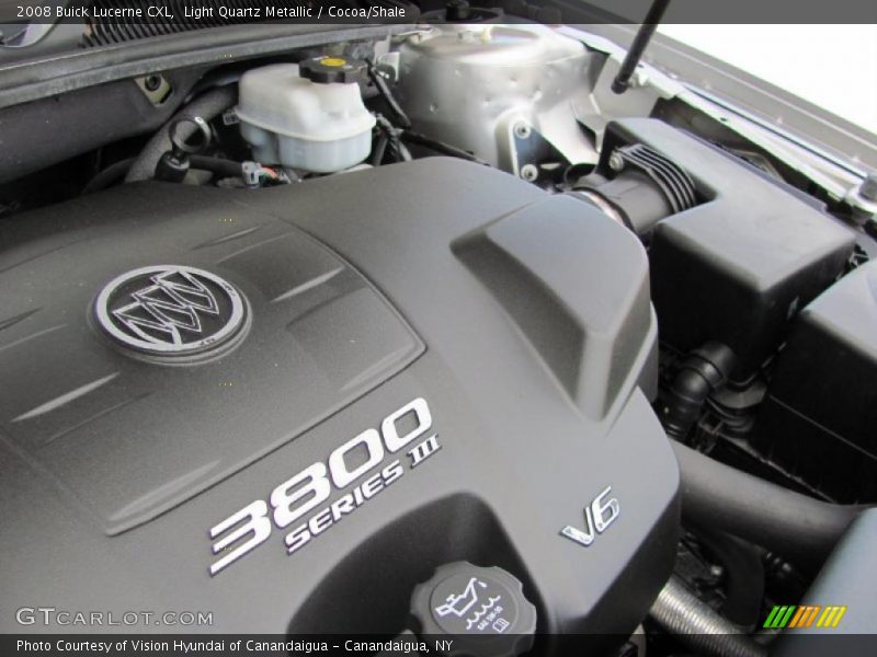 Light Quartz Metallic / Cocoa/Shale 2008 Buick Lucerne CXL