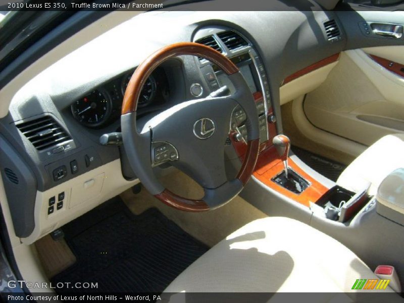 Truffle Brown Mica / Parchment 2010 Lexus ES 350