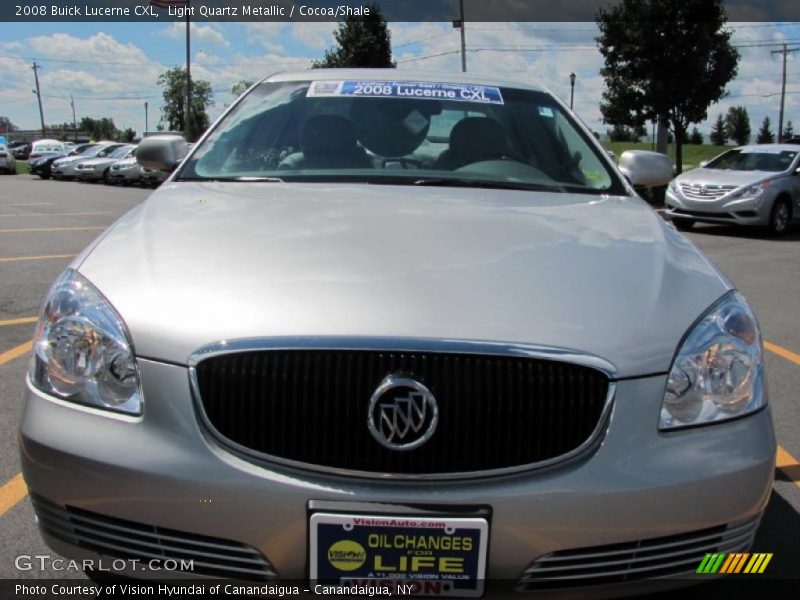 Light Quartz Metallic / Cocoa/Shale 2008 Buick Lucerne CXL