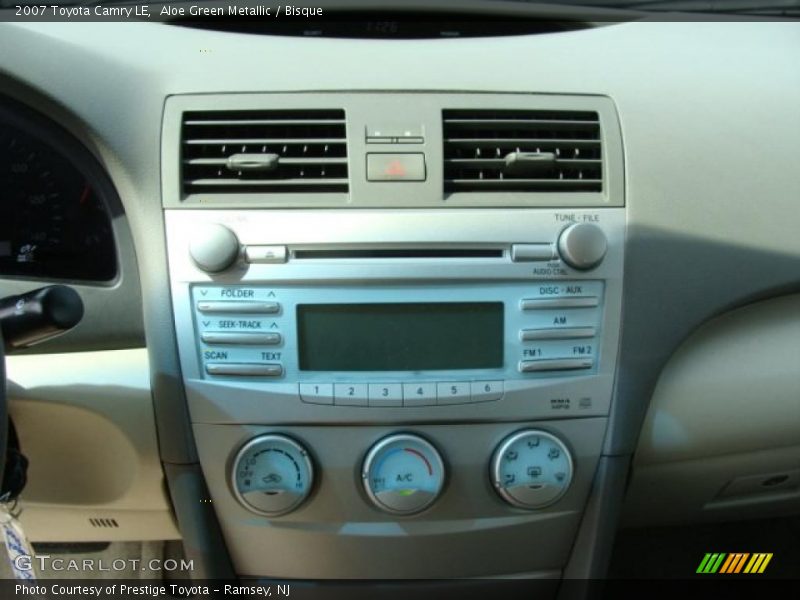 Aloe Green Metallic / Bisque 2007 Toyota Camry LE