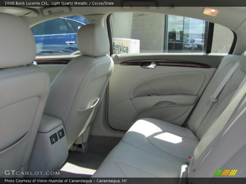 Light Quartz Metallic / Cocoa/Shale 2008 Buick Lucerne CXL