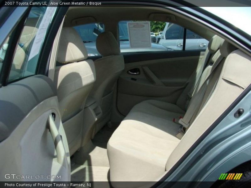 Aloe Green Metallic / Bisque 2007 Toyota Camry LE