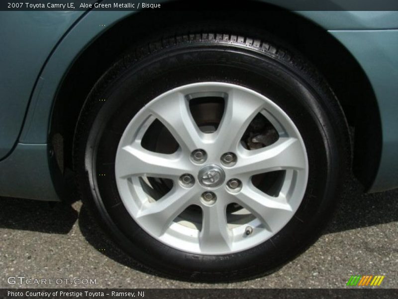 Aloe Green Metallic / Bisque 2007 Toyota Camry LE