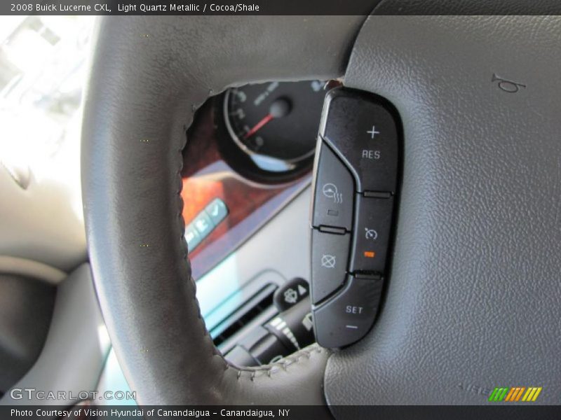 Light Quartz Metallic / Cocoa/Shale 2008 Buick Lucerne CXL