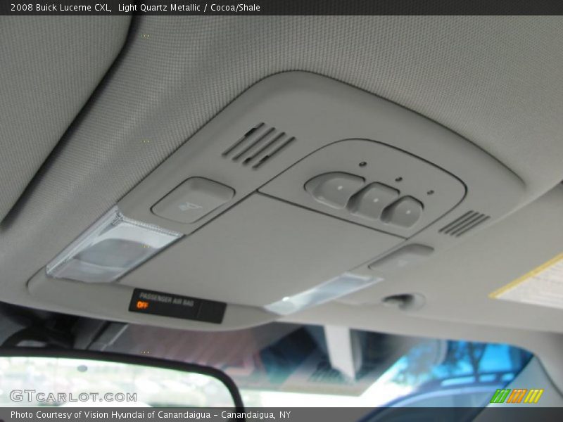 Light Quartz Metallic / Cocoa/Shale 2008 Buick Lucerne CXL