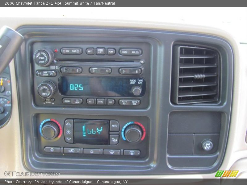 Summit White / Tan/Neutral 2006 Chevrolet Tahoe Z71 4x4
