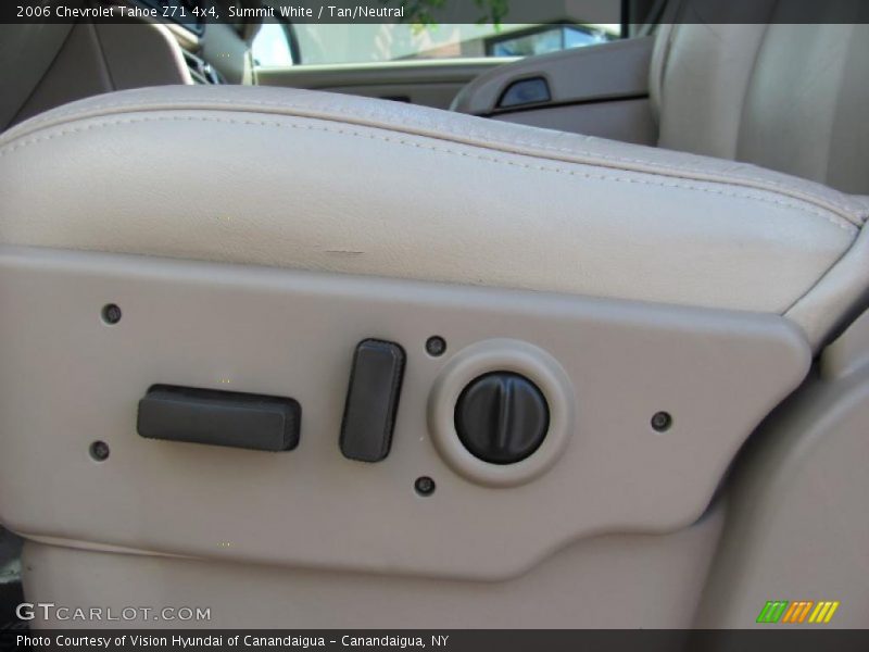 Summit White / Tan/Neutral 2006 Chevrolet Tahoe Z71 4x4