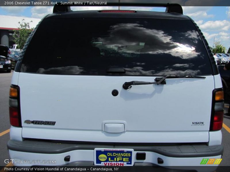 Summit White / Tan/Neutral 2006 Chevrolet Tahoe Z71 4x4