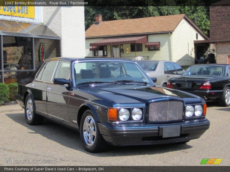 Royal Blue / Parchment 1997 Bentley Brooklands