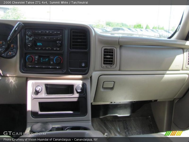 Summit White / Tan/Neutral 2006 Chevrolet Tahoe Z71 4x4