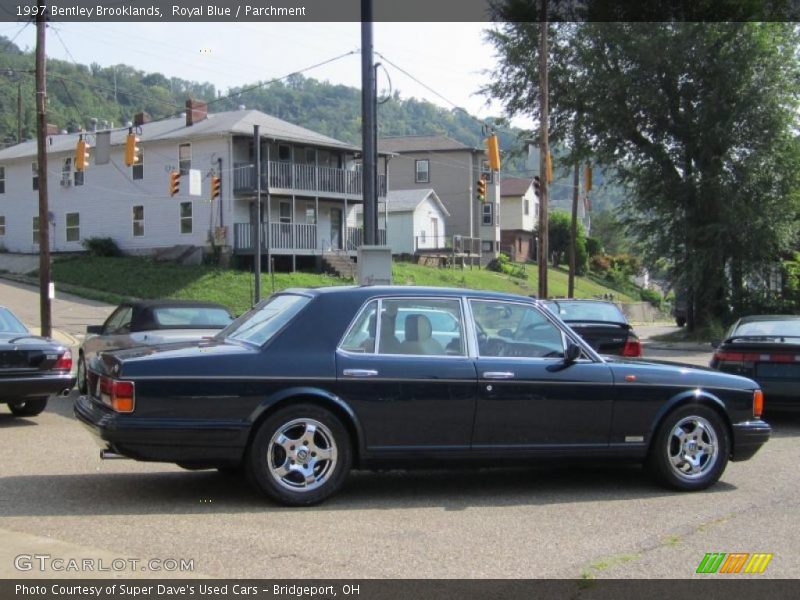 Royal Blue / Parchment 1997 Bentley Brooklands