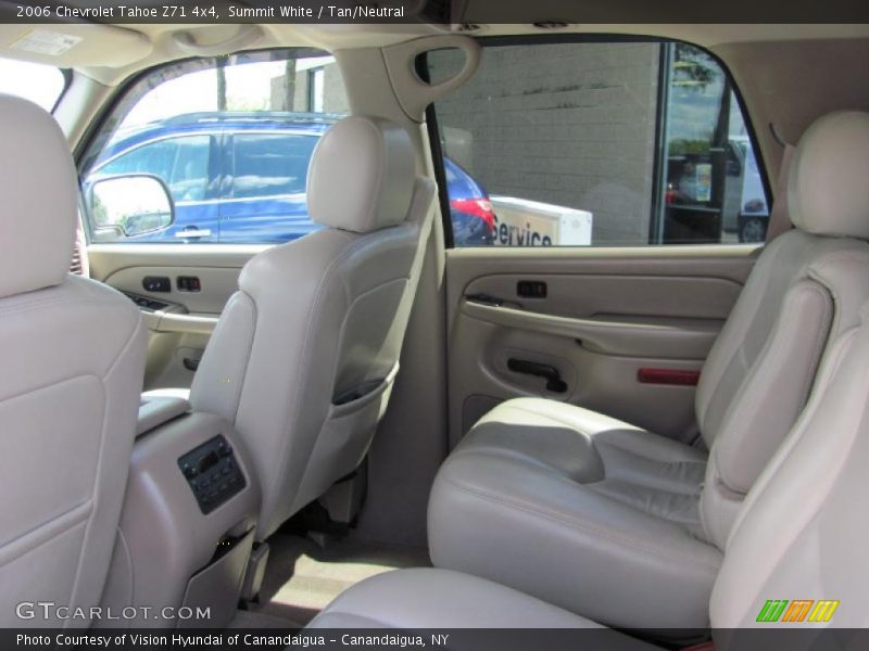 Summit White / Tan/Neutral 2006 Chevrolet Tahoe Z71 4x4