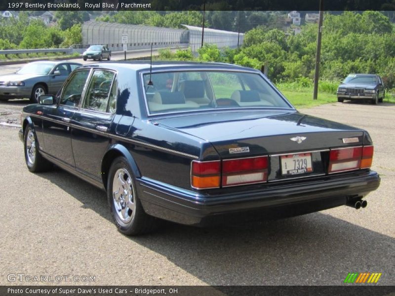 Royal Blue / Parchment 1997 Bentley Brooklands