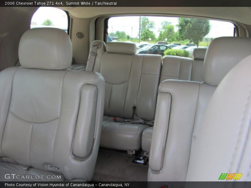 Summit White / Tan/Neutral 2006 Chevrolet Tahoe Z71 4x4