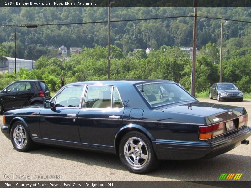 Royal Blue / Parchment 1997 Bentley Brooklands