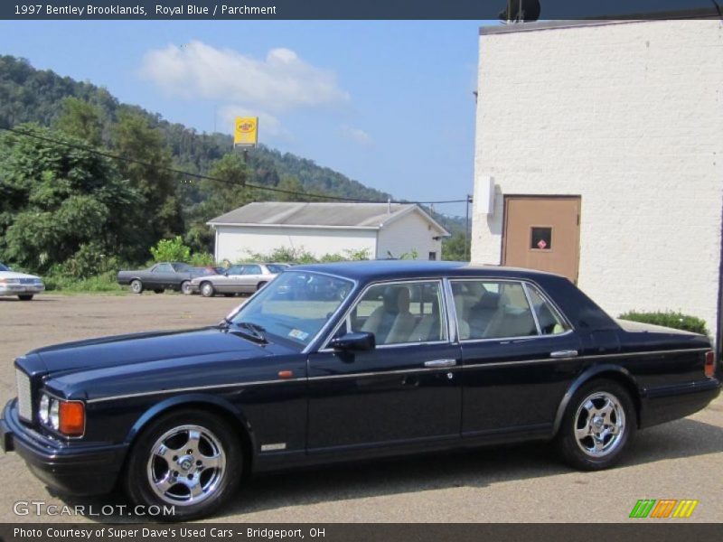 Royal Blue / Parchment 1997 Bentley Brooklands