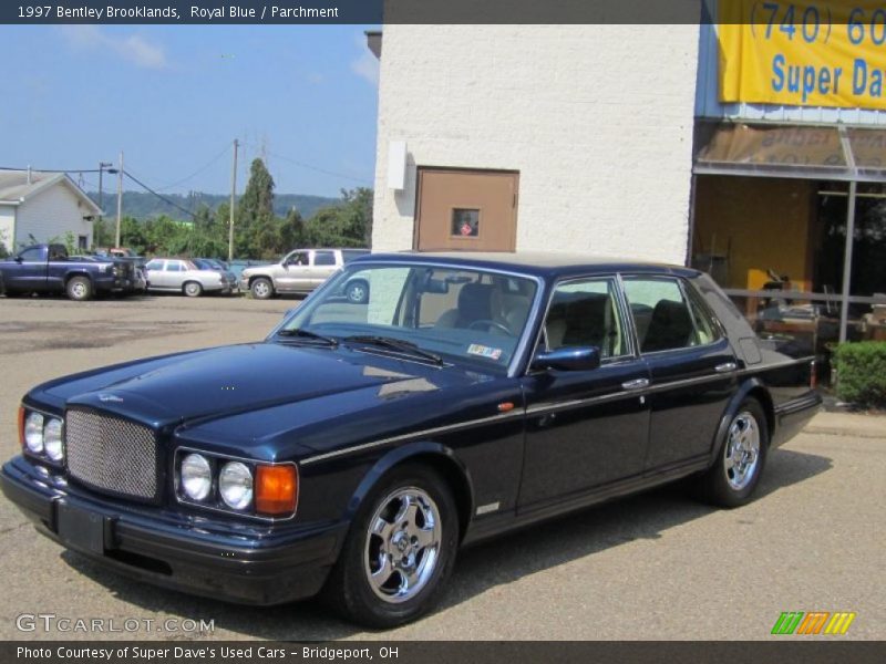 Royal Blue / Parchment 1997 Bentley Brooklands