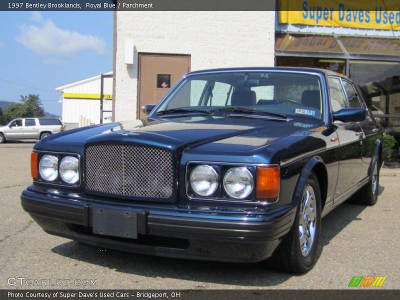 Royal Blue / Parchment 1997 Bentley Brooklands
