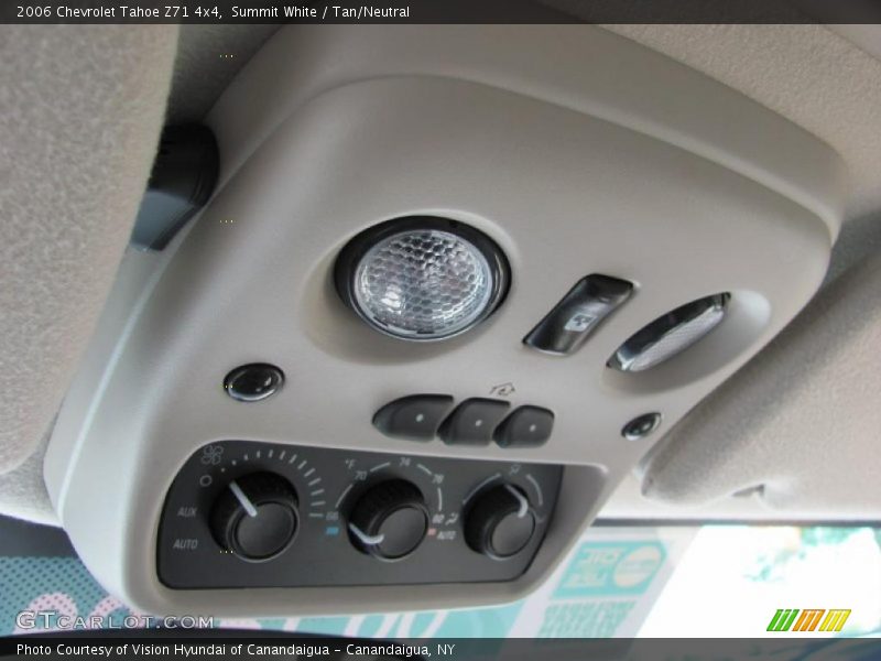 Summit White / Tan/Neutral 2006 Chevrolet Tahoe Z71 4x4
