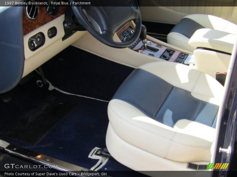 Royal Blue / Parchment 1997 Bentley Brooklands