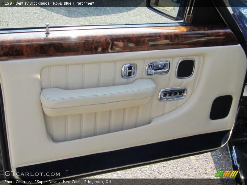 Royal Blue / Parchment 1997 Bentley Brooklands