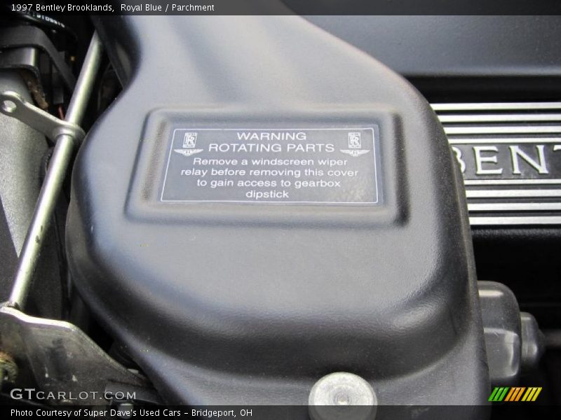 Royal Blue / Parchment 1997 Bentley Brooklands