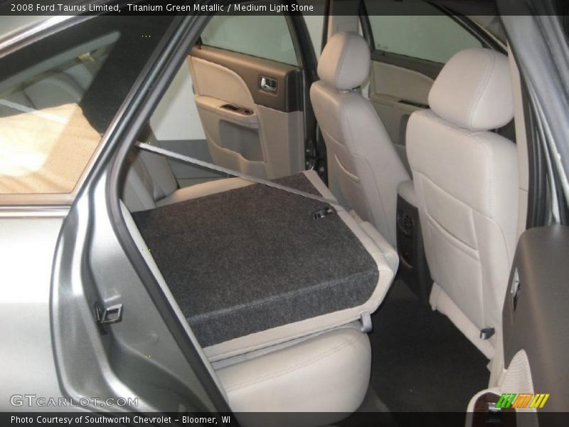 Titanium Green Metallic / Medium Light Stone 2008 Ford Taurus Limited