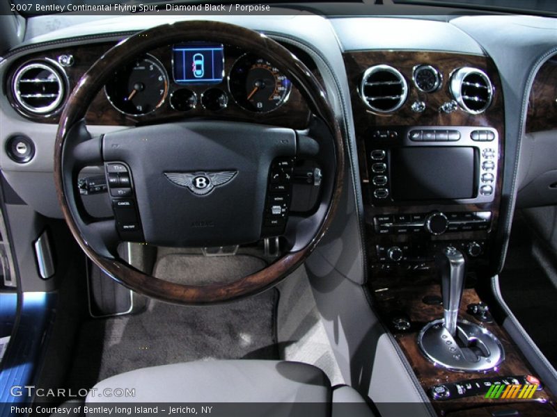 Diamond Black / Porpoise 2007 Bentley Continental Flying Spur