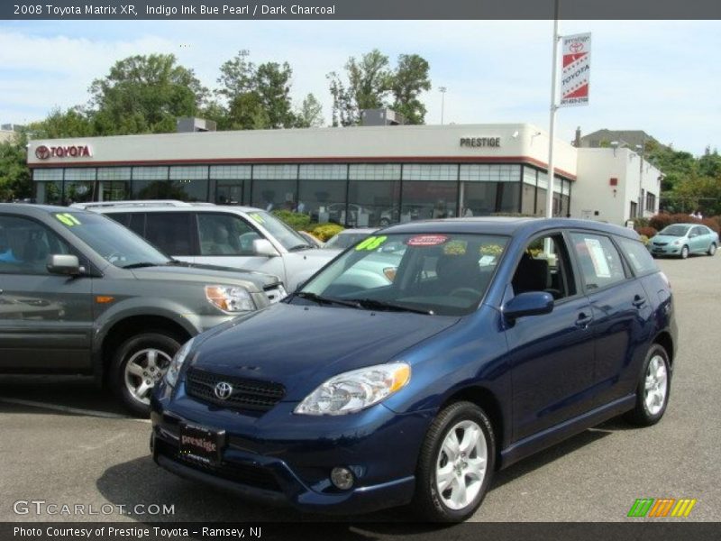 Indigo Ink Bue Pearl / Dark Charcoal 2008 Toyota Matrix XR