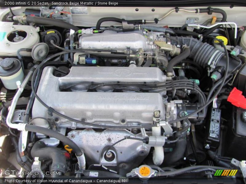 Sandrock Beige Metallic / Stone Beige 2000 Infiniti G 20 Sedan