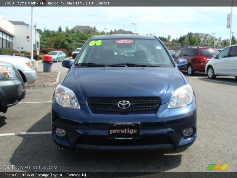 Indigo Ink Bue Pearl / Dark Charcoal 2008 Toyota Matrix XR