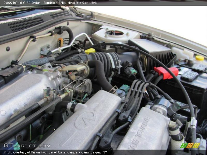 Sandrock Beige Metallic / Stone Beige 2000 Infiniti G 20 Sedan