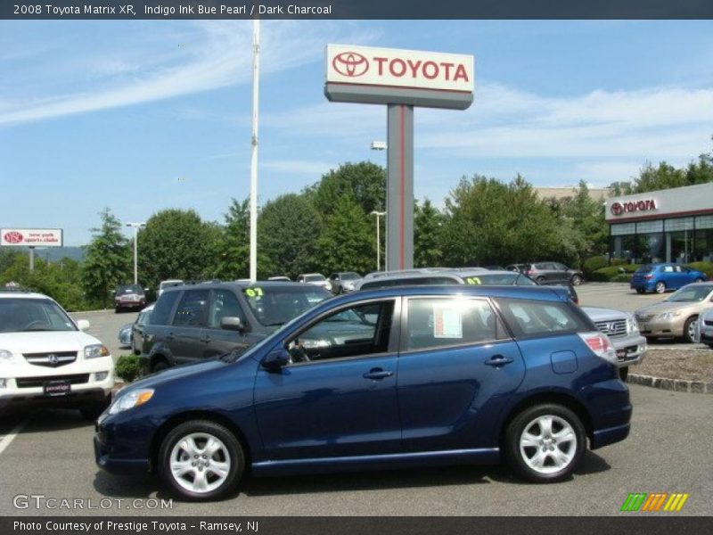 Indigo Ink Bue Pearl / Dark Charcoal 2008 Toyota Matrix XR