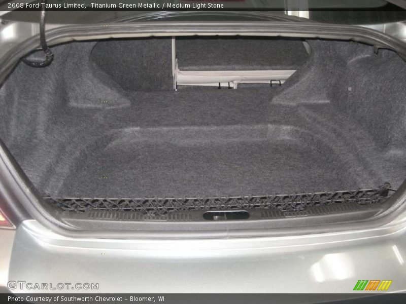 Titanium Green Metallic / Medium Light Stone 2008 Ford Taurus Limited