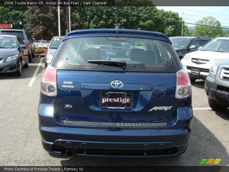 Indigo Ink Bue Pearl / Dark Charcoal 2008 Toyota Matrix XR