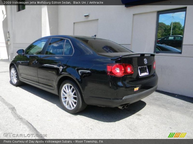 Black Uni / Anthracite 2009 Volkswagen Jetta Wolfsburg Edition Sedan