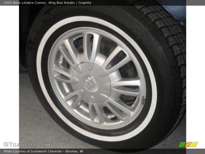 Ming Blue Metallic / Graphite 2003 Buick LeSabre Custom