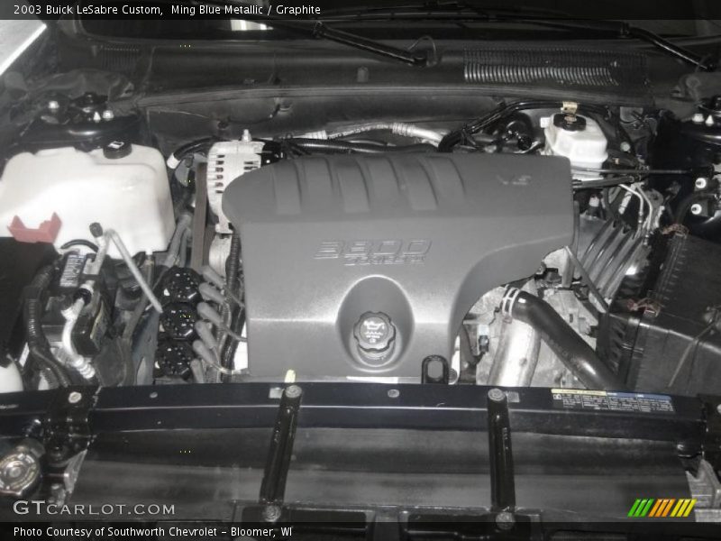 Ming Blue Metallic / Graphite 2003 Buick LeSabre Custom