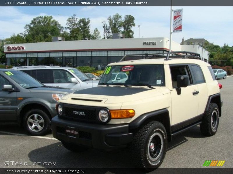 Sandstorm / Dark Charcoal 2010 Toyota FJ Cruiser Trail Teams Special Edition 4WD