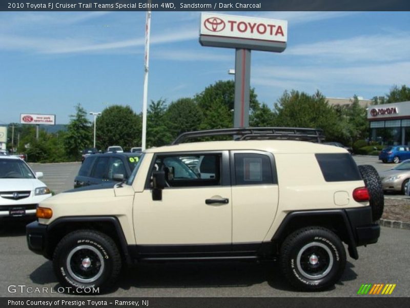 Sandstorm / Dark Charcoal 2010 Toyota FJ Cruiser Trail Teams Special Edition 4WD