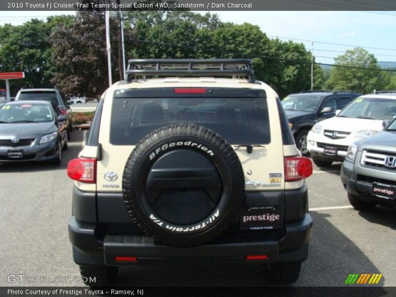 Sandstorm / Dark Charcoal 2010 Toyota FJ Cruiser Trail Teams Special Edition 4WD