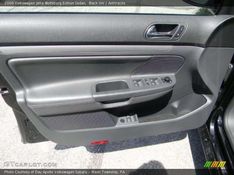 Black Uni / Anthracite 2009 Volkswagen Jetta Wolfsburg Edition Sedan