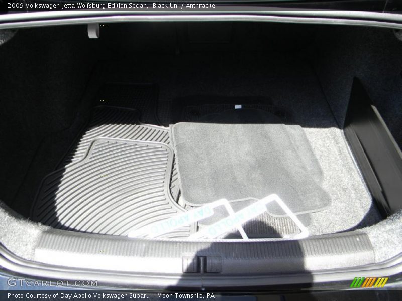 Black Uni / Anthracite 2009 Volkswagen Jetta Wolfsburg Edition Sedan