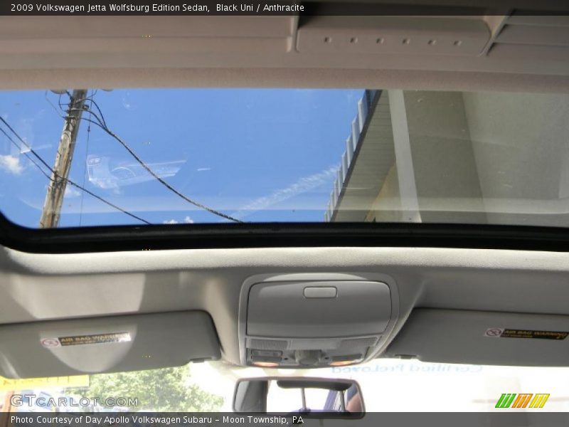 Black Uni / Anthracite 2009 Volkswagen Jetta Wolfsburg Edition Sedan