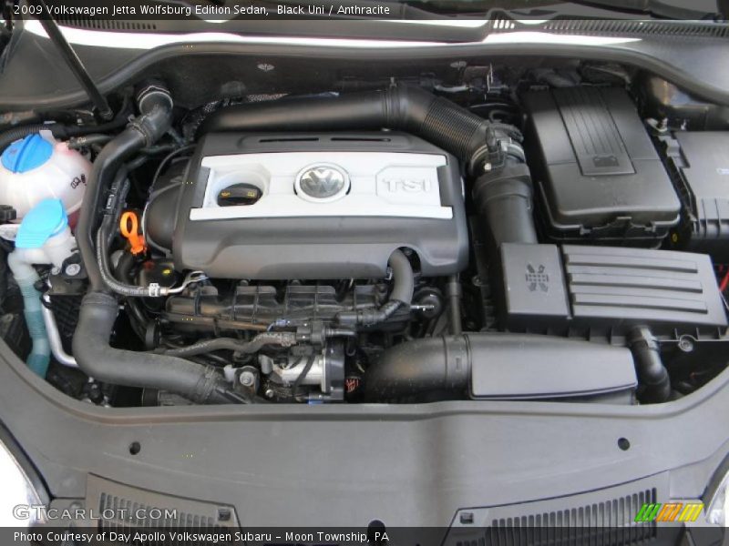 Black Uni / Anthracite 2009 Volkswagen Jetta Wolfsburg Edition Sedan