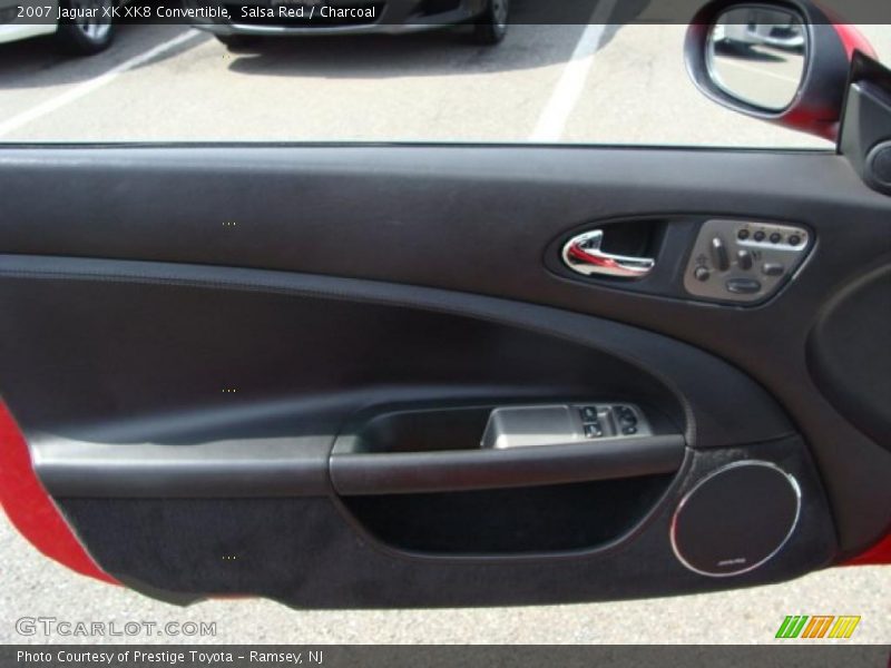 Salsa Red / Charcoal 2007 Jaguar XK XK8 Convertible