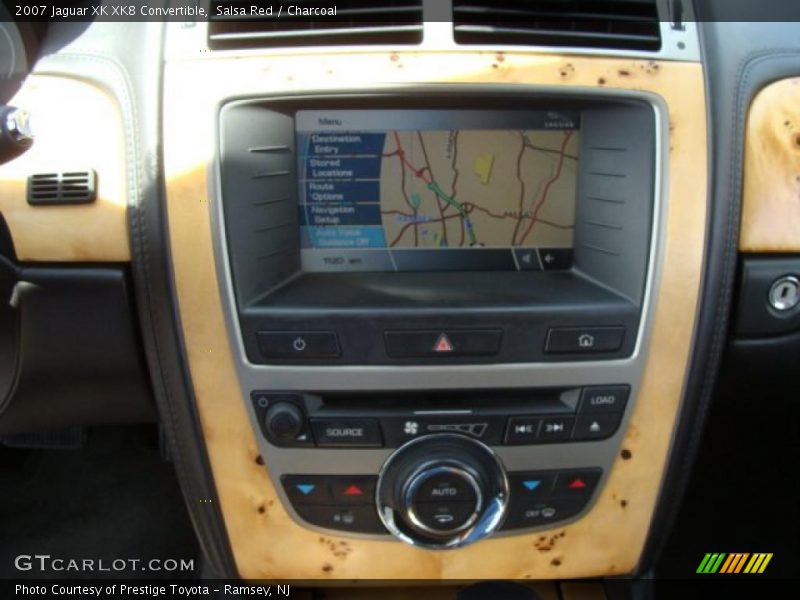 Salsa Red / Charcoal 2007 Jaguar XK XK8 Convertible