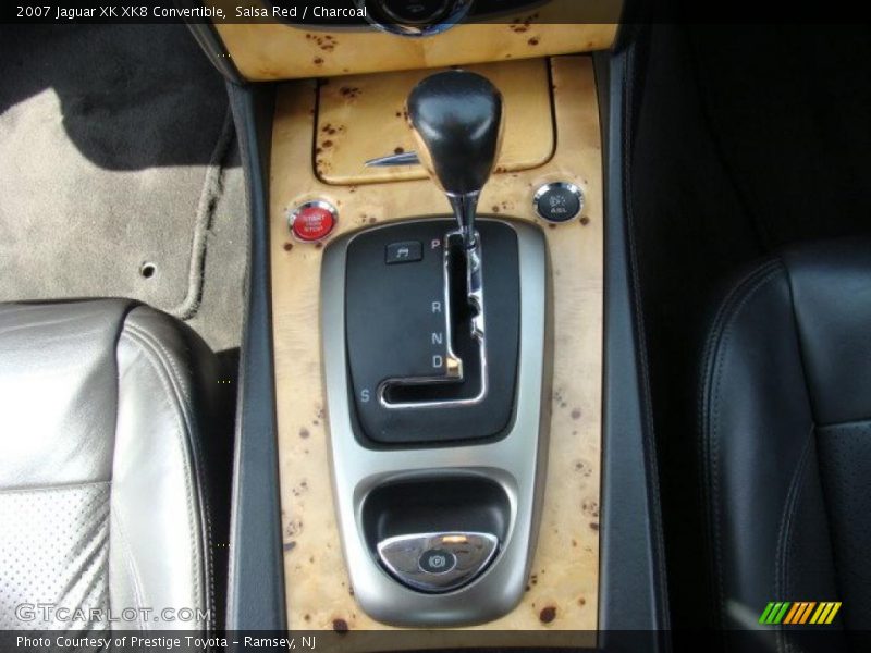 Salsa Red / Charcoal 2007 Jaguar XK XK8 Convertible